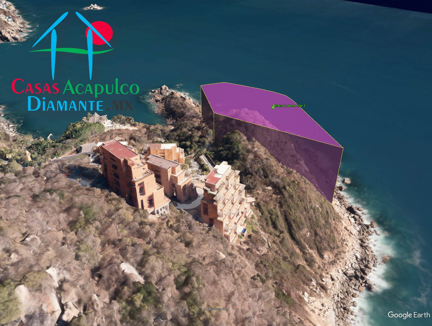 Terreno Brisas del Marqués Punta Sirena Macrolote 3 - Ubicación satelital y entorno 2